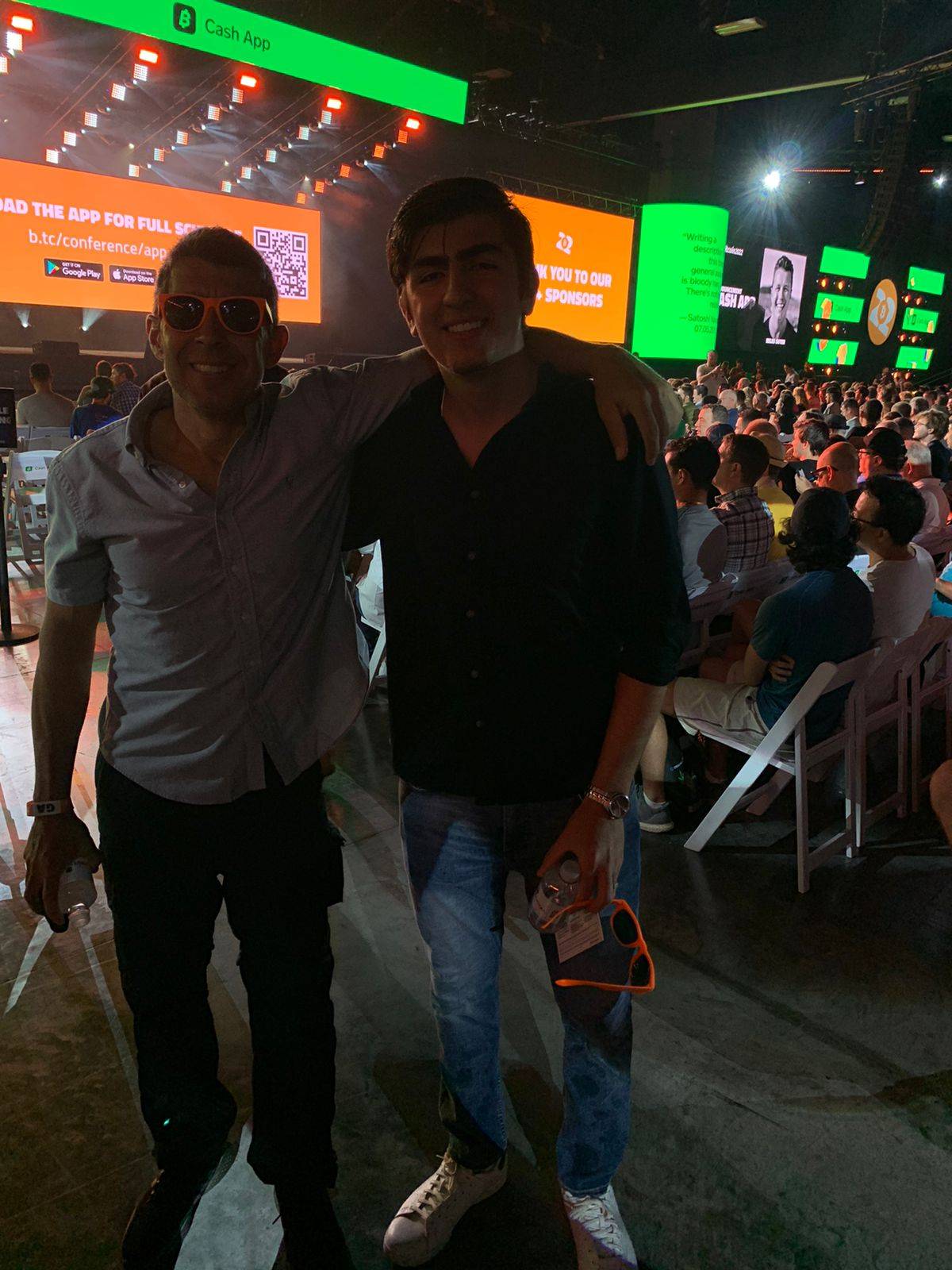 Bob Garcia attending Bitcoin Miami 2022