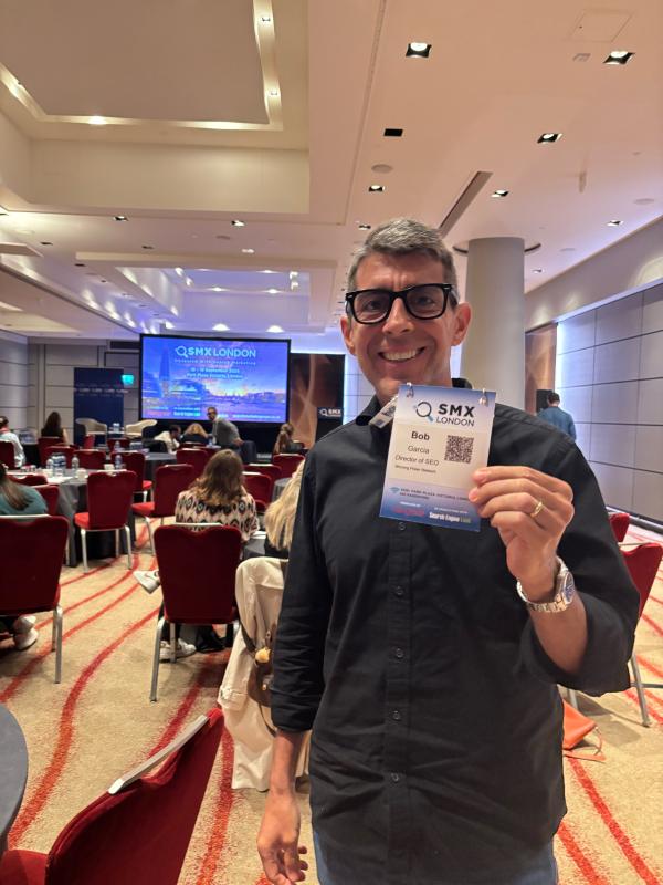 Bob Garcia at SMX London 2025