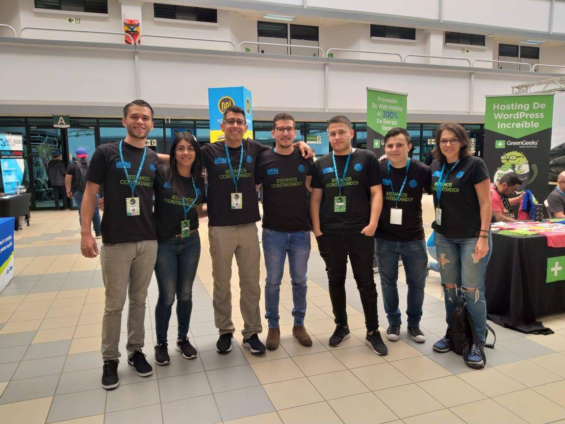 MarketingDyno team members at WordCamp Costa Rica 2019